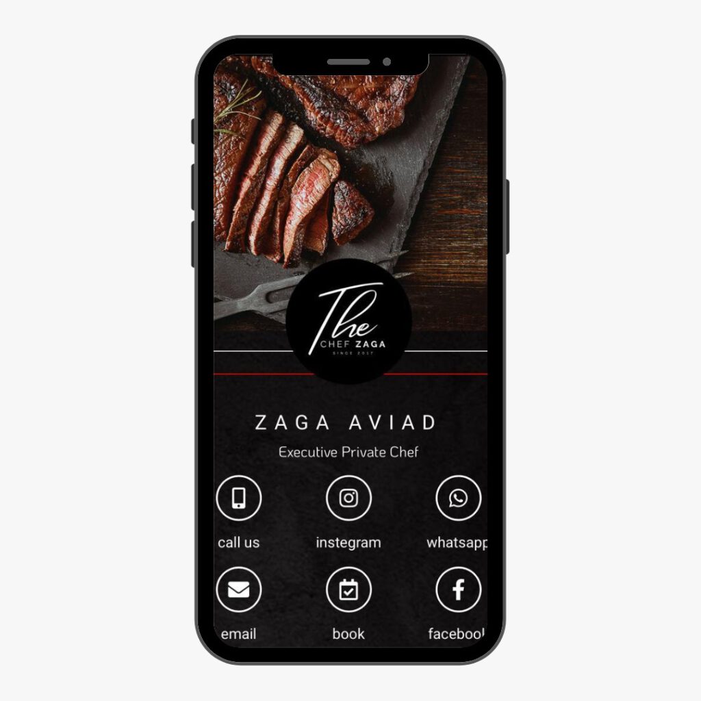 ZAGA AVIAD Executive Private Chef